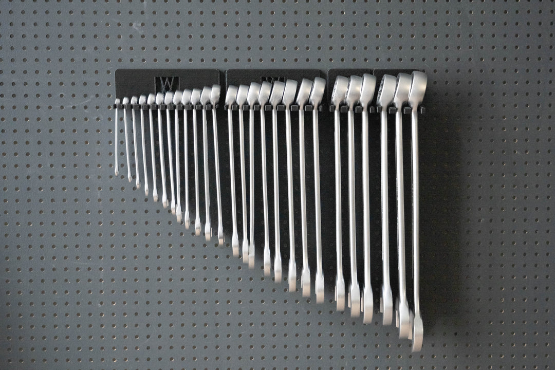 maulschlüssel aufbewahrung Halter für großes Ringmaulschlüssel Set für 3D Druck I WM 1893 – WIESEMANN 1893