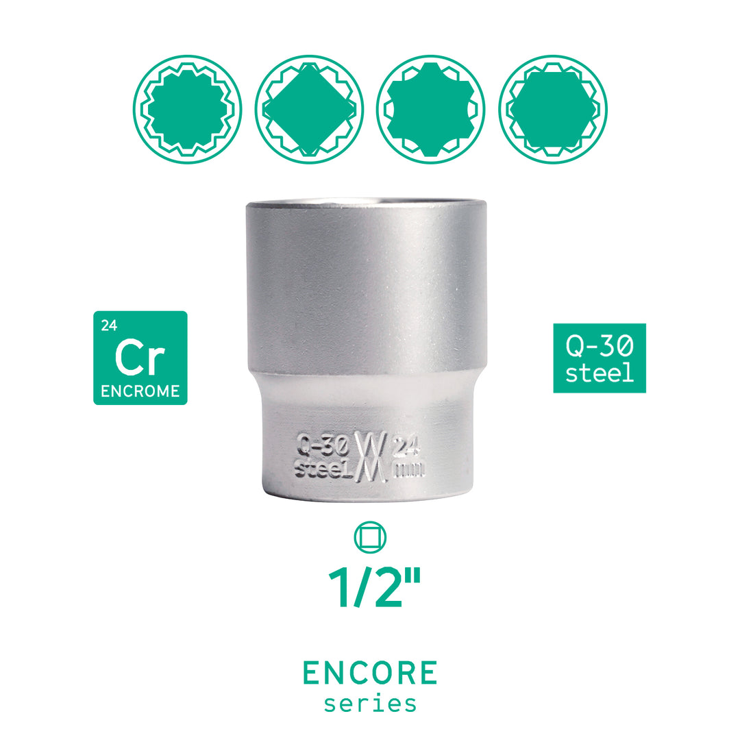 XZN Steckschlüsseleinsatz Set 16tlg I WIESEMANN 1893