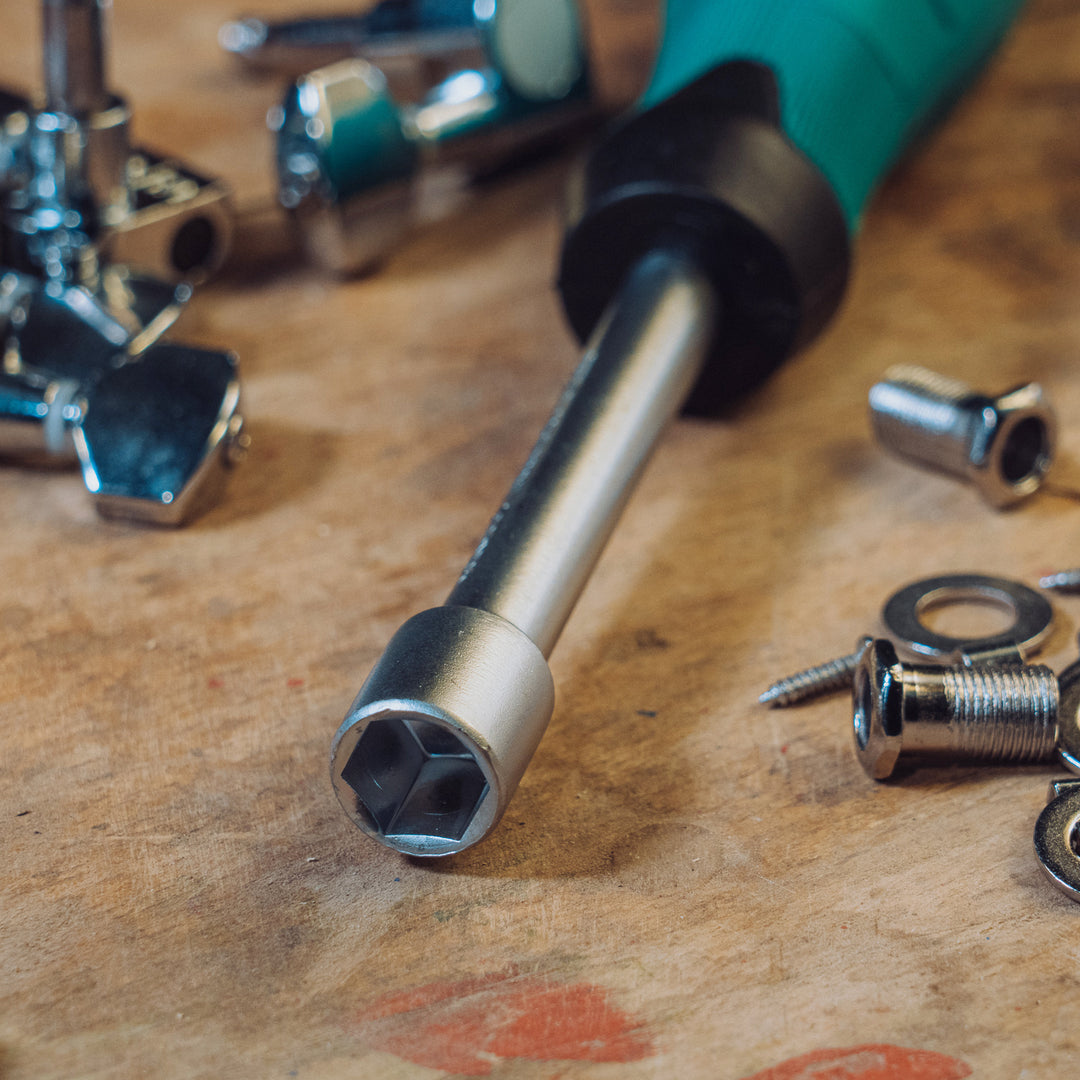 Schwerlast Stecknuss 7 Mm 6-Punkt Schlag-Antrieb – Aus Chrom-Vanadium-Stahl, Kohleschwarz, Für Schraubenschlüssel & Werkzeuge, 1 Stück
