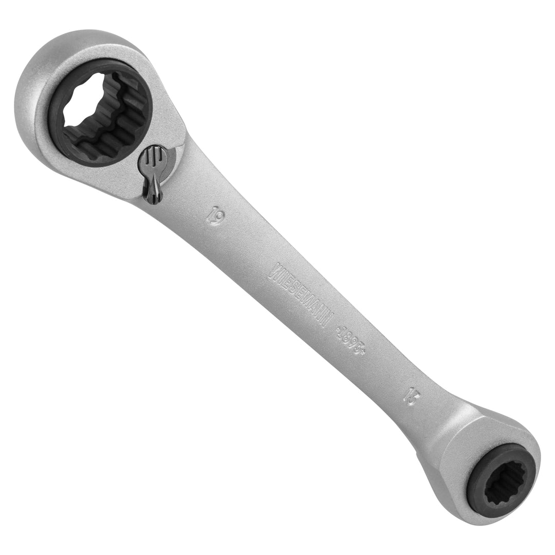Schraubenschlüssel Mit Ratsche, Größe 21–22 Mm – PVC-beschichtet Für Gerüstbau