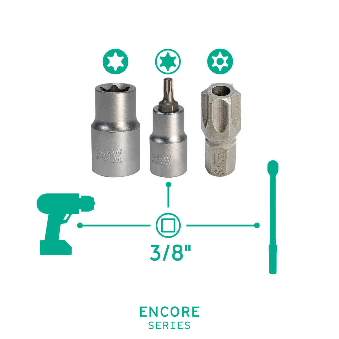 Utoolmart Doppelkopf-Steckschlüssel 200mm – Offenes Ende & 12-Punkt Box, Chrom-Vanadium-Stahl